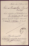 SW5139PH Sweden  Postal card 1881