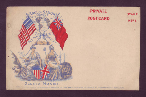 Early Private Postcard - Gloria Mundi ca. 1900