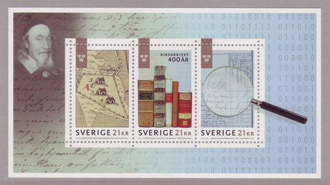 SW2901 Sweden, National Archives of Sweden 400 years - 2018