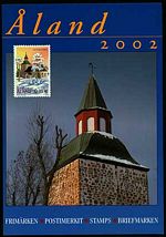 Aland Year Set cover showing church in a winter landscape.