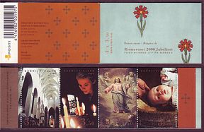 FI1128 Finland Stamp # 1128 booklet MNH, Christianity 1000 Years